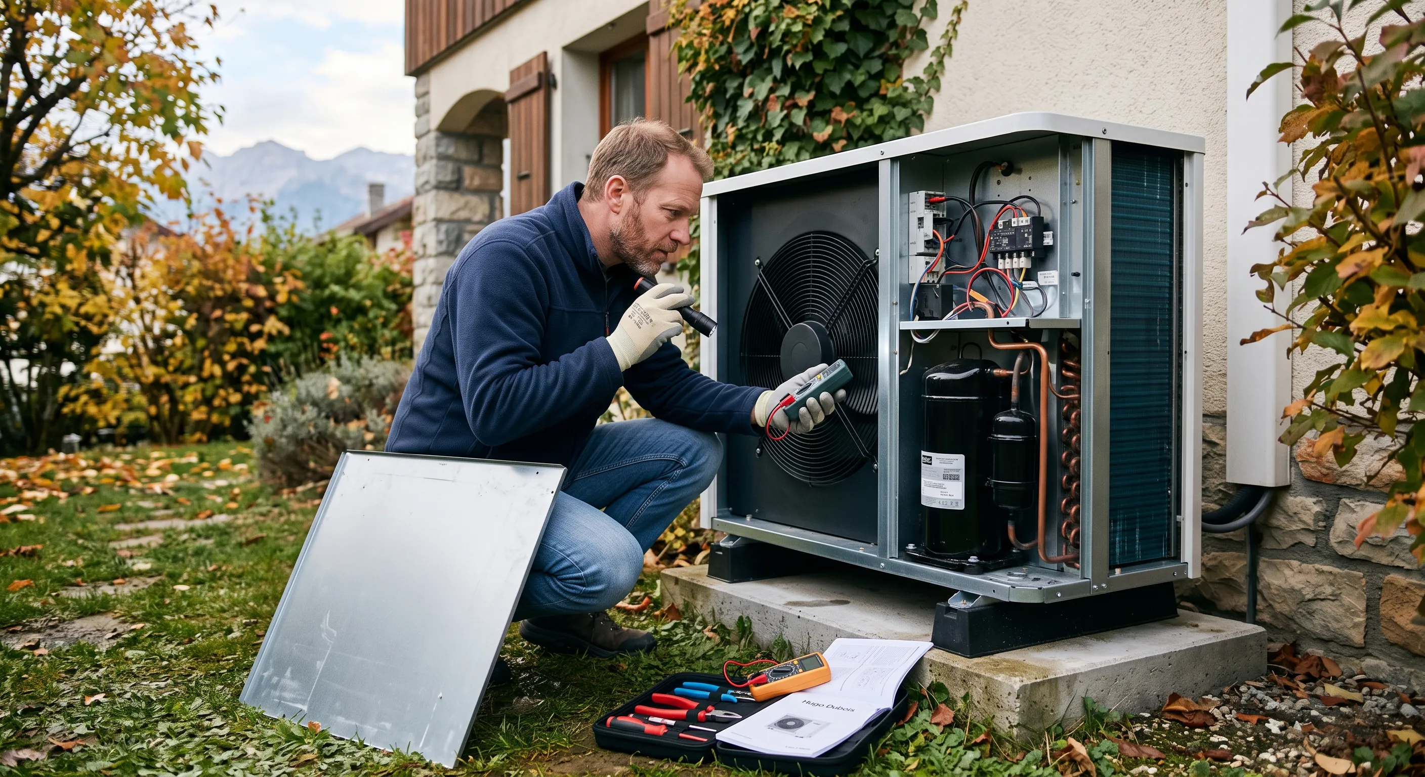 Le compresseur de ma pompe à chaleur ne démarre pas