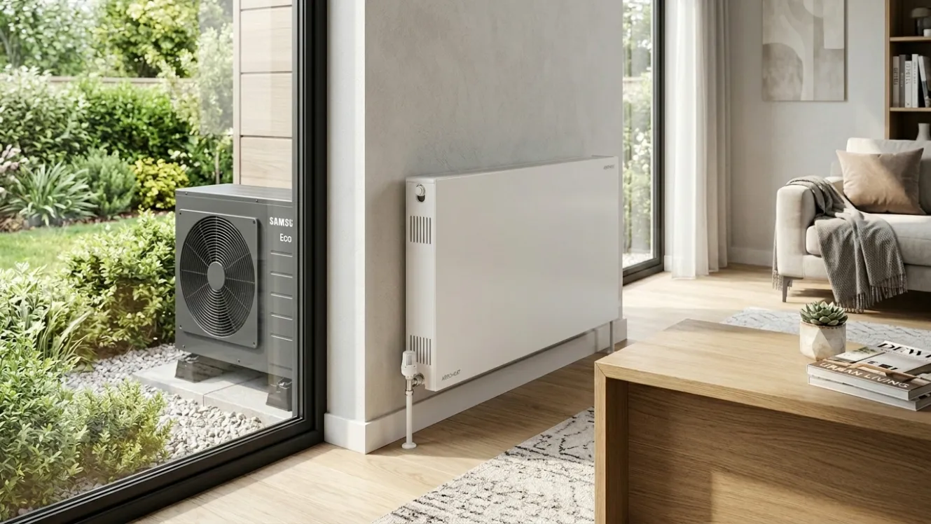 Pompe à chaleur pour radiateur haute température