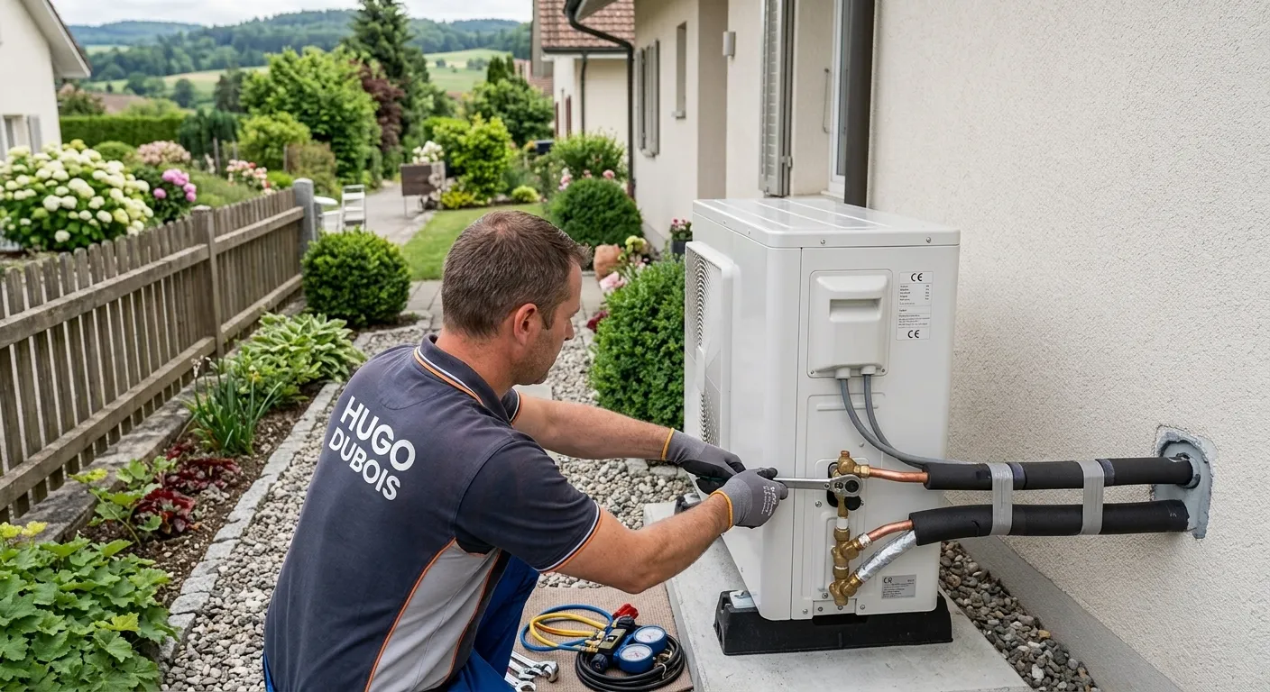 installation etape par etape d'une pac